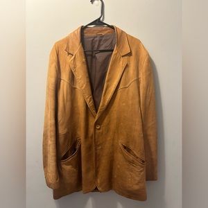 Leather Shop Suede Blazer